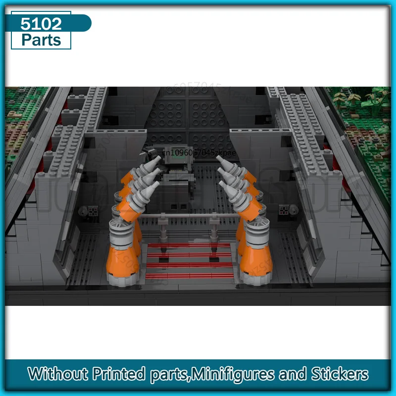 Generator Płaszczyzn Kosmicznych Filmowych Klocki Konstrukcyjne MOC Model Architektoniczny Zestawy Diorama DIY Montaż Ekspozycja Kolekcja Zabawki Prezenty
