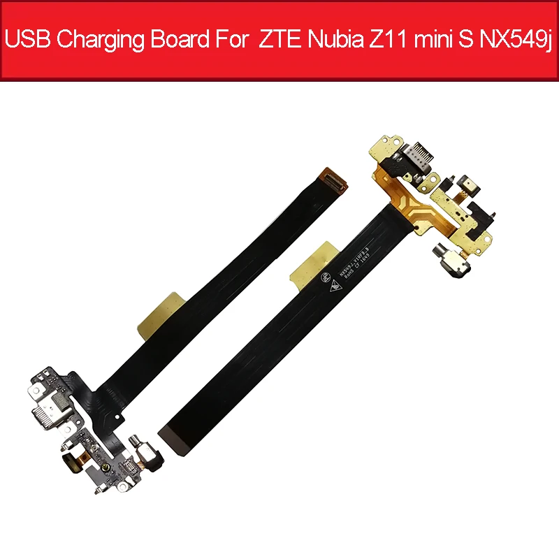 

USB Charging Dock Port Microphone Connector Board For ZTE Nubia Z11 mini S NX549j Charging Jack Socket Flex Cable Replacement