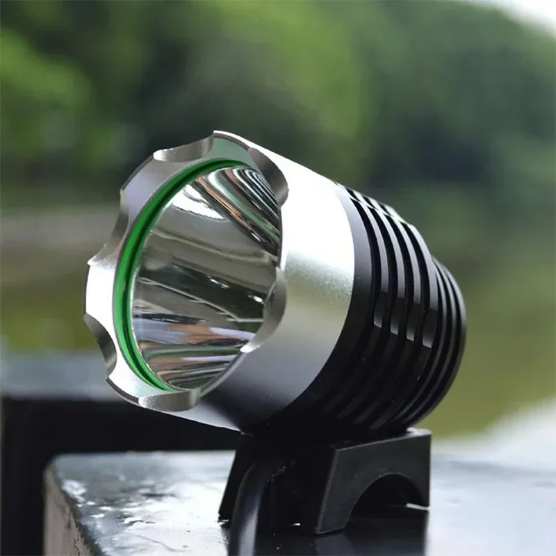 1 pcs 1800 Lumen T6 L2 fishing Bike Bicycle LED Light Flashlight Waterproof  Brightness 5V2A USB Interface Headlight Lamp