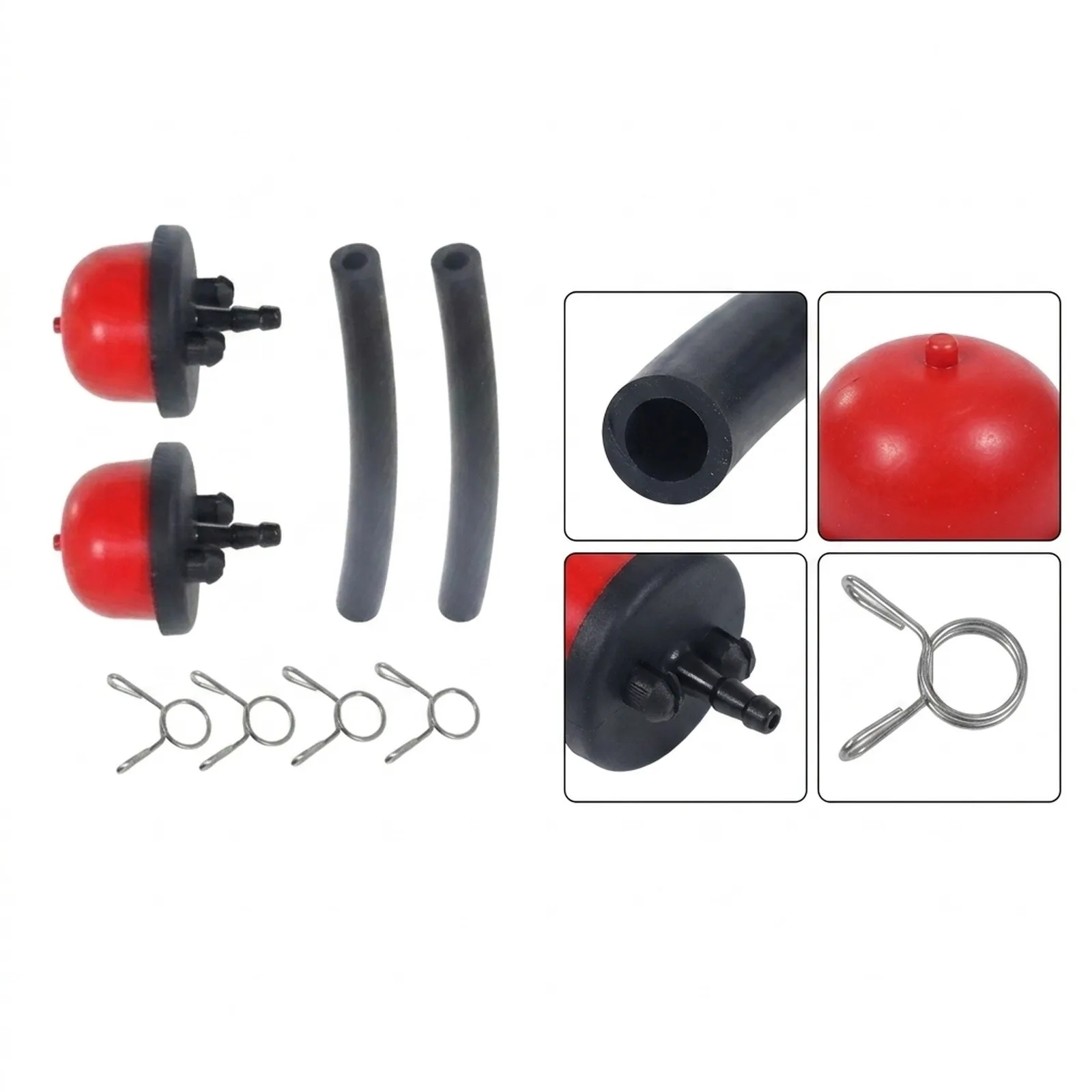 Spares Convenient Two Pack of for primer Bulbs Suitable for Multiple Models of For MOUNTFIELD Equipment Like RS100/HP415/SP168