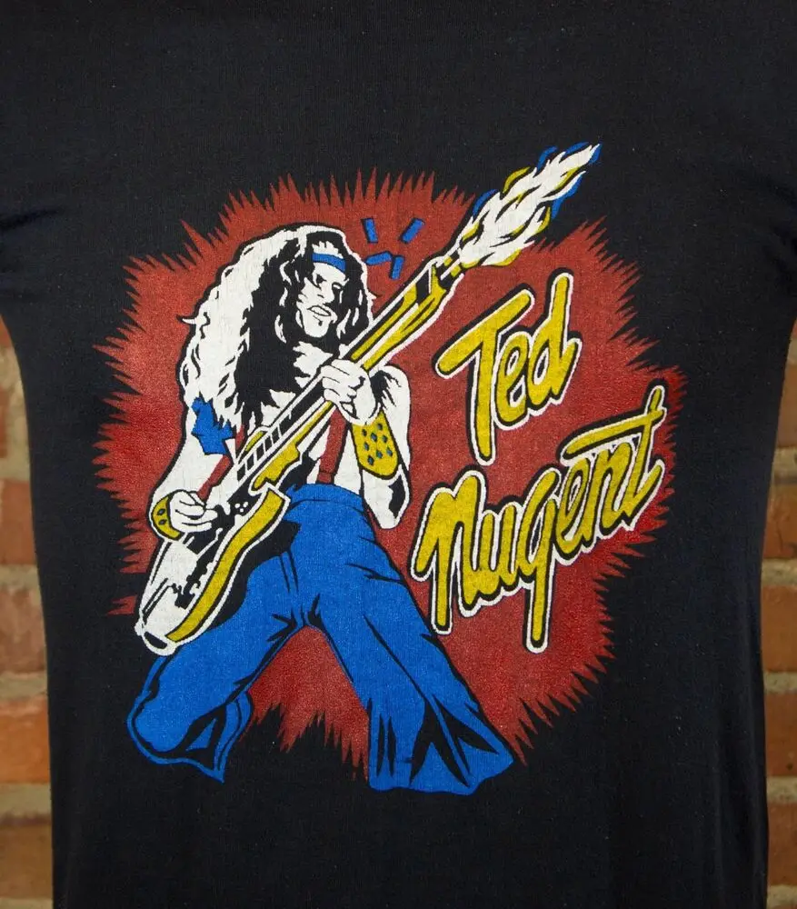 

Ted Nugent Concert Short Sleeve Black Short Sleeve T-shirt