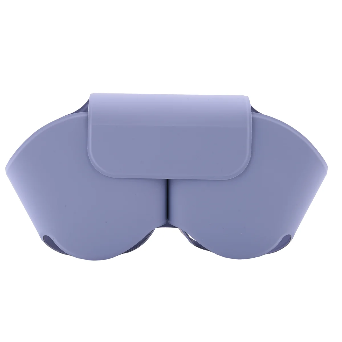 สําหรับ AirPods Max ชุดหูฟังคุณภาพสูงสะดวก PU ซิลิโคนหูฟังกระเป๋า Anti Scratch ป้องกันกระเป๋า, สีม่วง