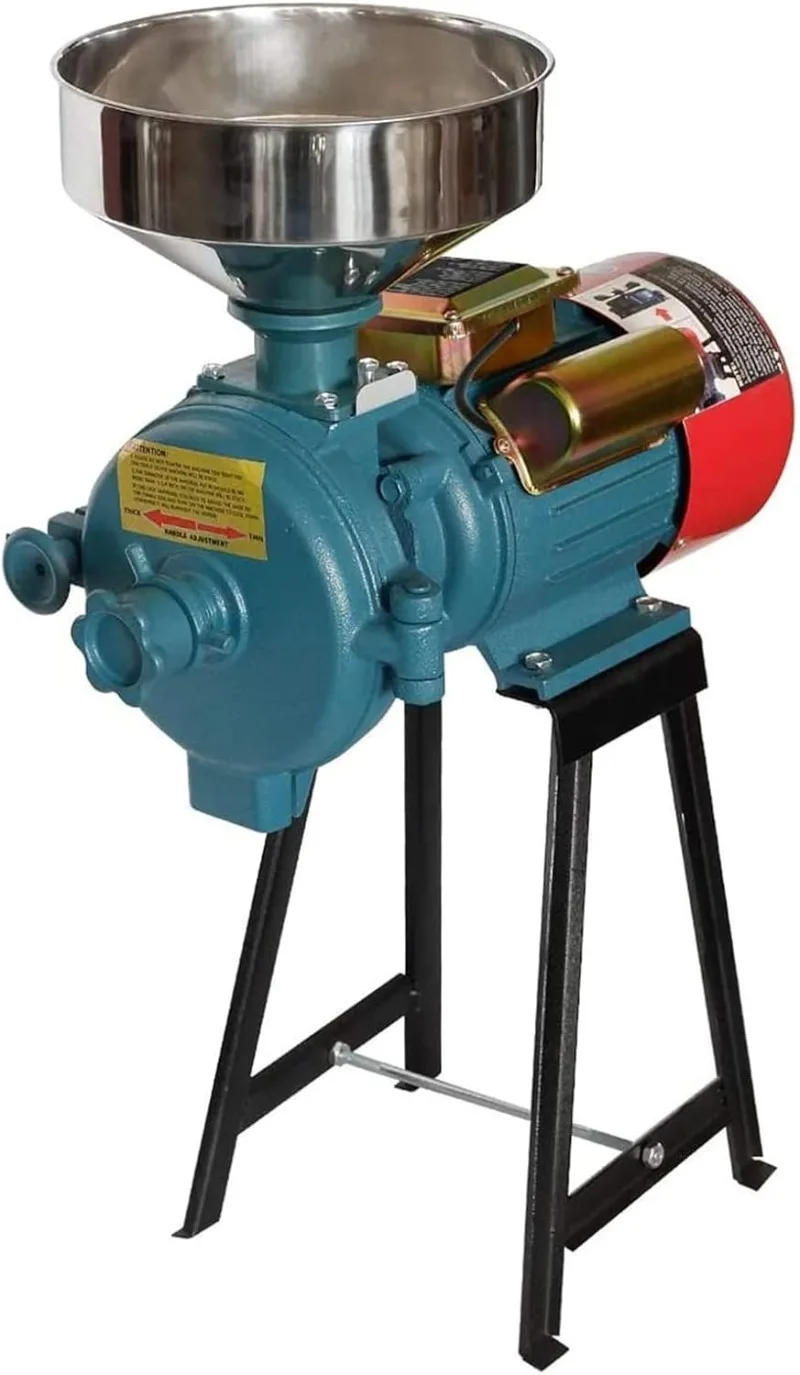 Electric Grain Mill, 3000W 110V Heavy Duty Mill Heavy Duty Grain  Commercial Electric Feed , Dry Grain