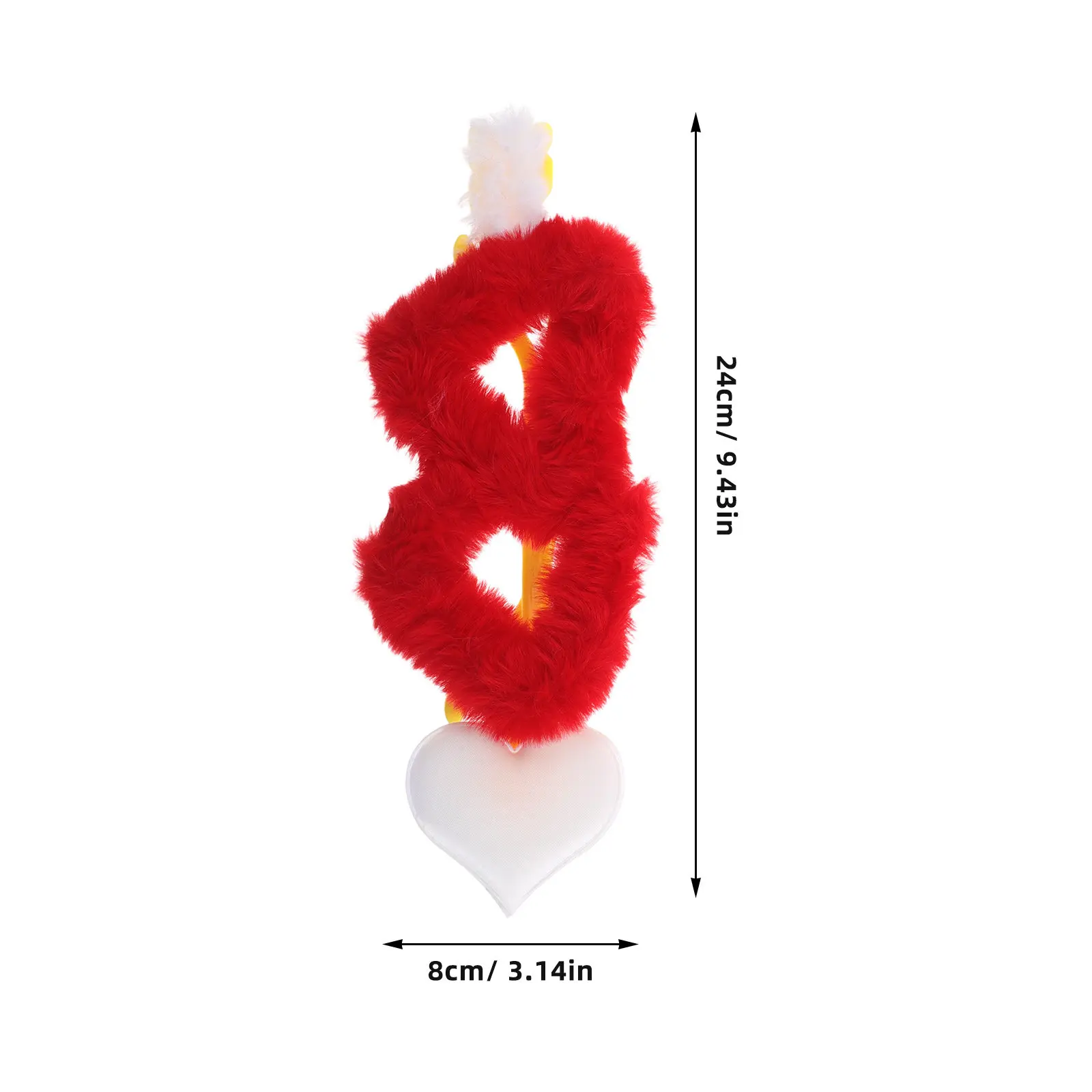 2Pcs Heart Shaped Sunglasses Cute Novelty Party Glasses for Women Men Kids Cosplay Love Theme Valentine's Day Wedding