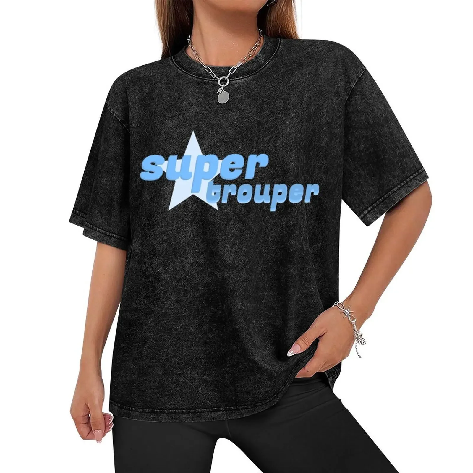 super trouper T-Shirt oversized t shirt quick drying heavy weight t shirts for men