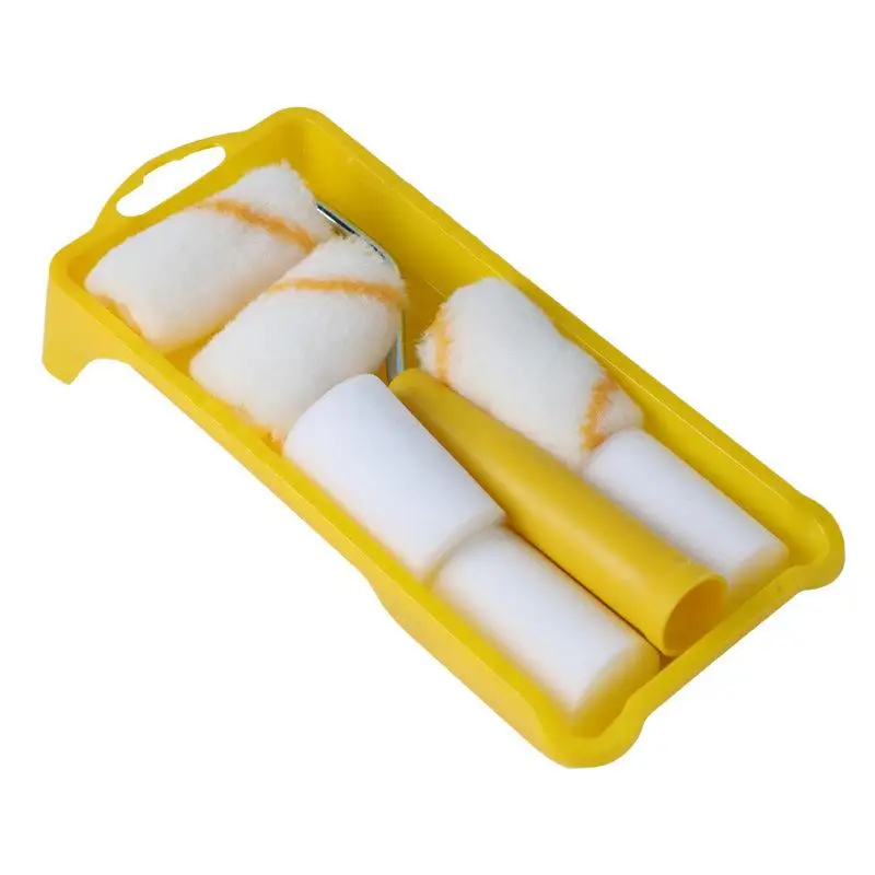 8Pcs 2 Inch Paint Roller With 6 Covers Small Paint Roller Paint Rollers For Painting Walls Paint Rollers Set