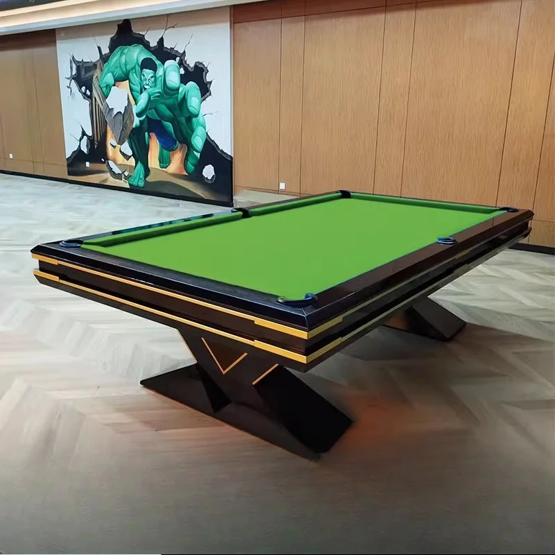 

High-end pool table household indoor standard multi-functional marble solid wood villa club custom pool table