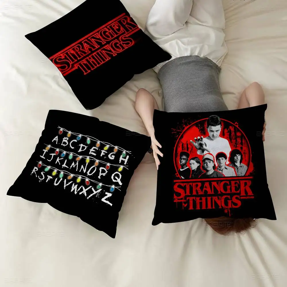 

Moive S-Stranger Things Personalized picture text home decorative pillows Household Gifts 45x45cm