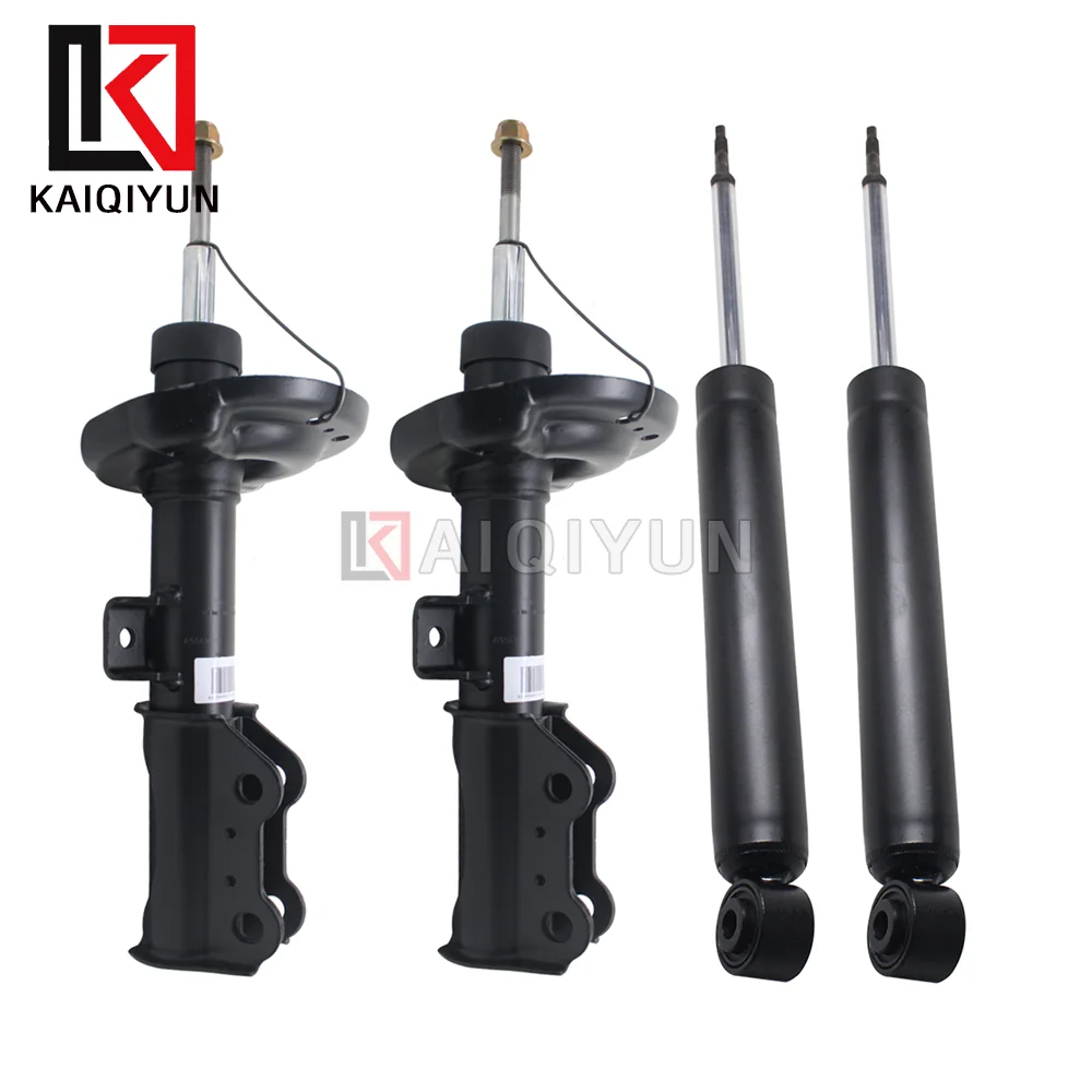 4pcs Front + Rear Air Suspension Shock Absorber For Cadillac SRX  2011-2013 Without Electric Airmatic Shock Strut 22857108