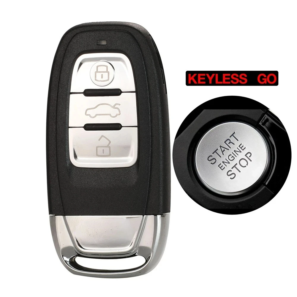 Magic Keyless Go 754J 3 Buttons Full Smart Remote Car Key for Au-di A4 A5 A6L A7 A8 Q5 for V-W PHIDEON 315/433/868Mhz 29A1 Chip