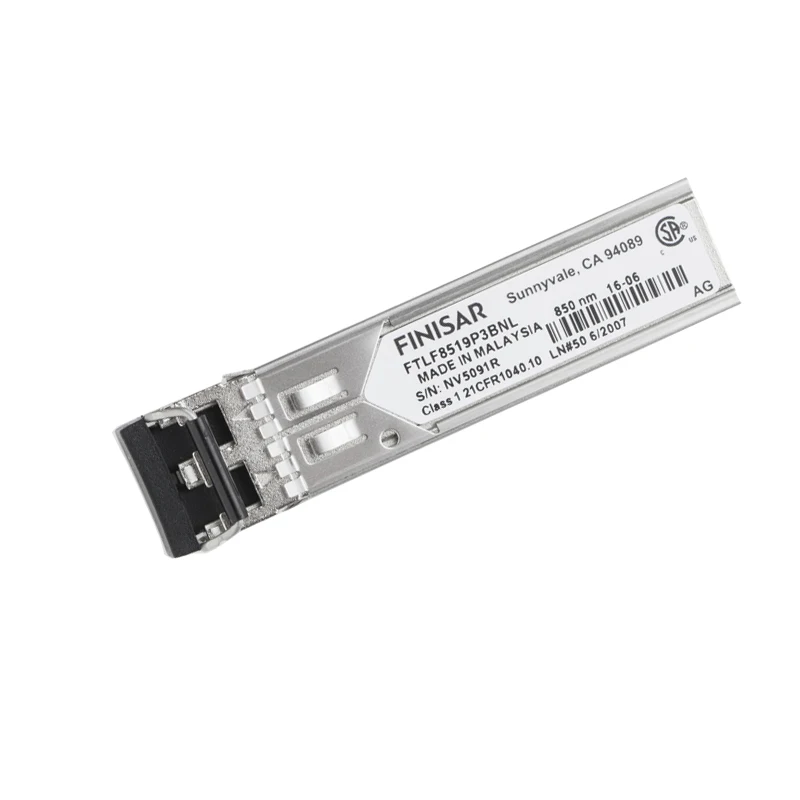 Technologie optique multimode FTLF8519P3BNL, FTLF8519P3BTL, FTLF8519P2BCL, FINISAR, 1.25g, 850nm, 500m, technologie transcsec, déchets, 1G, SX