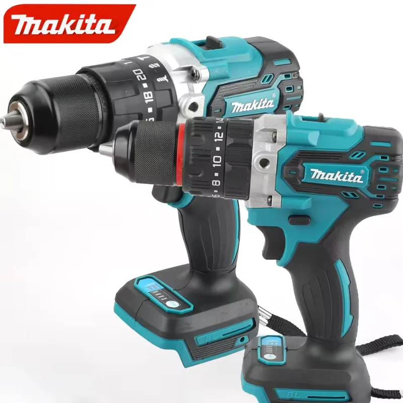 

Makita DDF487 red and black brushless household 18V lithium-ion charging impact drill, high torque electric screwdriver