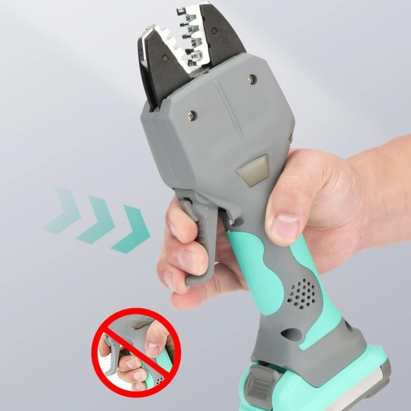 Rechargeable crimping pliers Electric crimping pliers Cold terminal Pre-insulated tubular bare terminal crimping pliers
