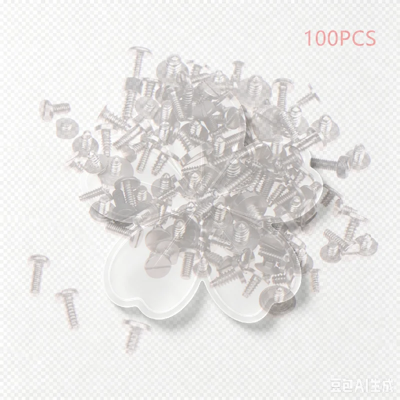 100Pcs Tiny Precision Mixed Multi-size Watch Screws Movement Repair Tools Part For Watchmaker