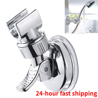 Shower Head Holder Universal 360 Degrees Adjustable Holder with Suction Cup Wall Mount No Punching Bracket Bathroom Accessories