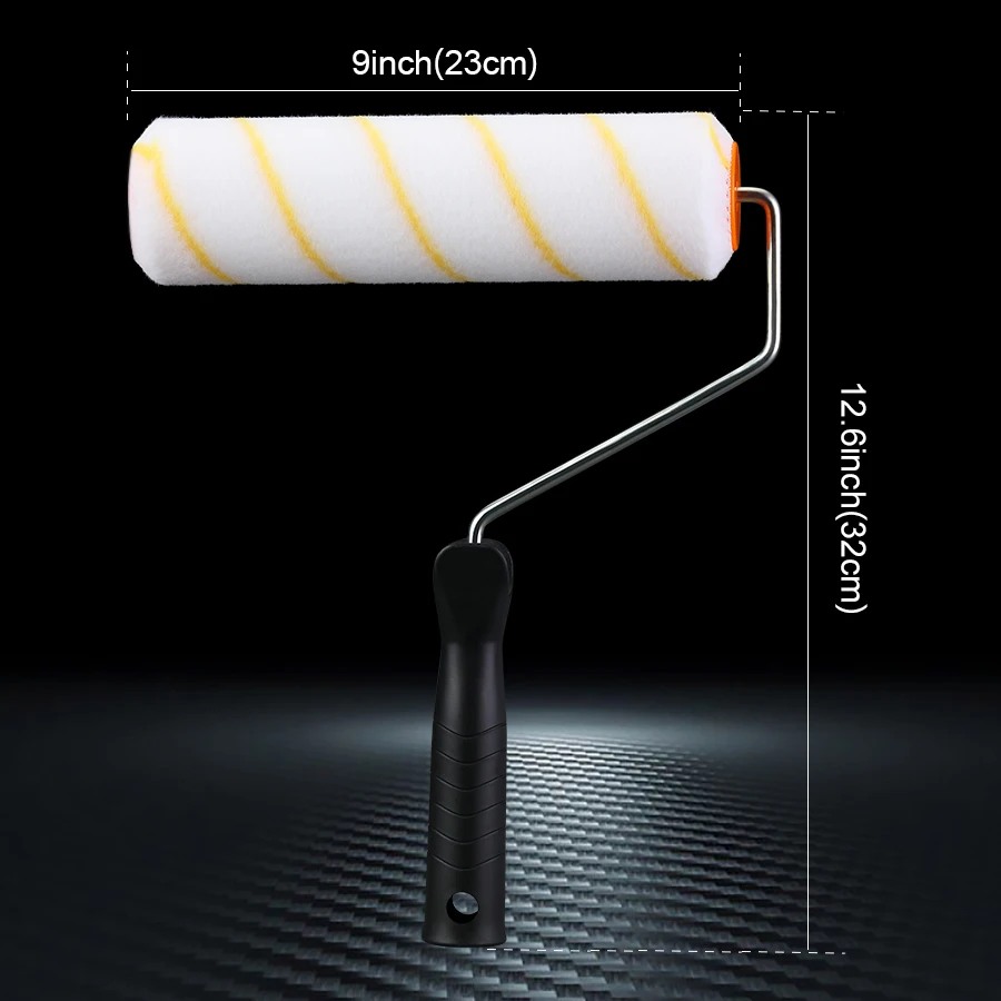 9 Inch Paint Roller for Latex Coating Fast Painting No Dead Corner Interior Wall & Primer Painting Tool