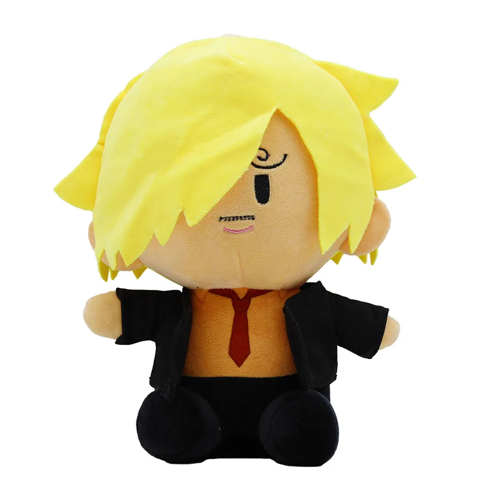 One Piece Luffy Anime Plush Toy Cartoon Character Sabo Sanji Trafalgar Law Zoro Ace Cute Stuffed Doll Kawaii Kids Christmas Gift