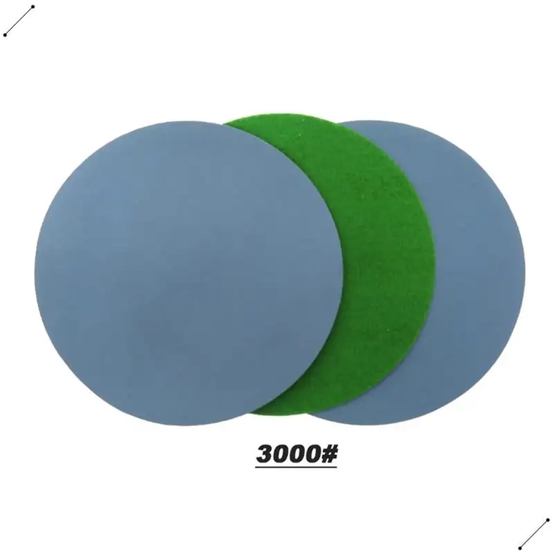 25Pcs Water Grinding Abrasive Paper 125Mm 5Inch Grit 1000 /2000 /3000 /4000/ 5000 Sandpaper Pad Hook Loop Sanding Discs