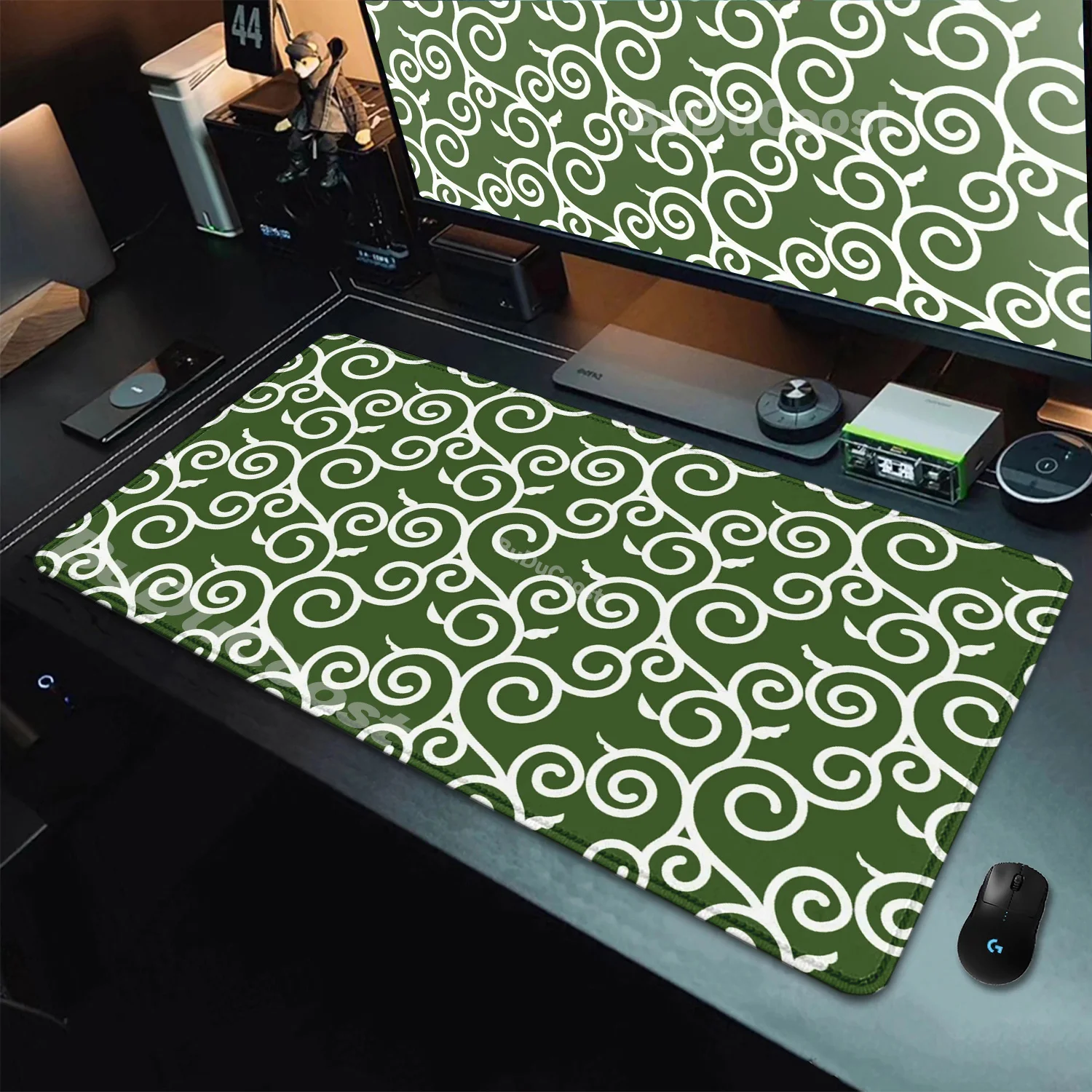 Mouse Pad Japanese style and handle texture Desk Mat Protector Mousepads Office Table Decor Keyboard Padding Computer Gamer Mat