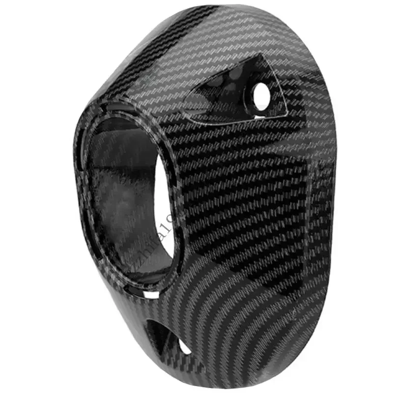 

Carbon Fiber Texture Exhaust Guard Cover Heatproof Tailpipe Protectors For CLICK160 Motorcycle Parts Anti Scorch Safety