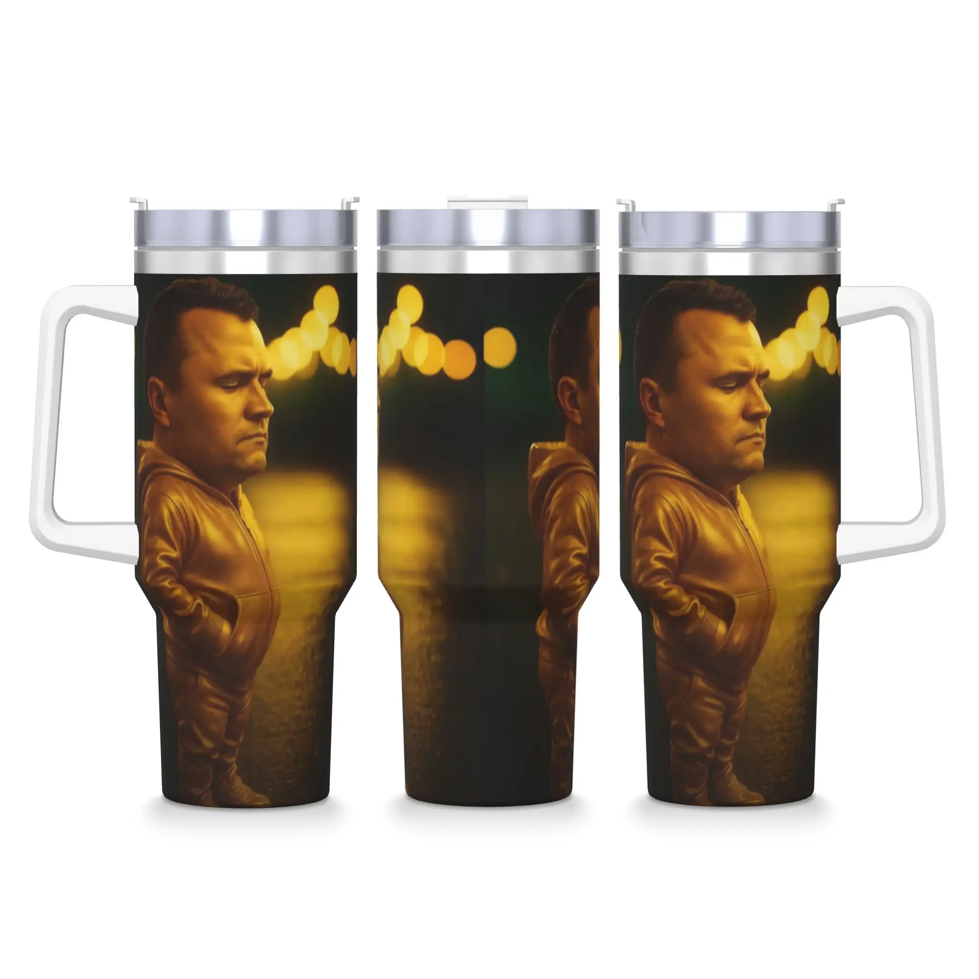 

Stainless Steel Tumbler Charlie Kirk Thermal Cups Keep Heat Cold and Hot Mugs Cup Driving Water Bottle