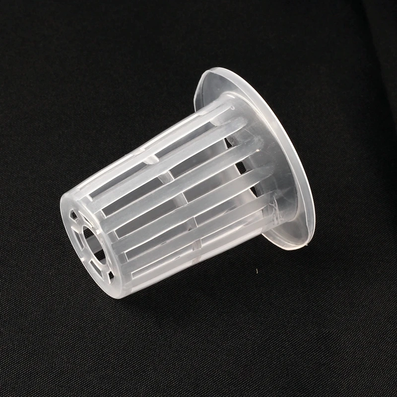 10pcs Aquaponic Cup 50mm Hydroponics Cup Soilless Net Pot Aeroponics Basket  Vegetable Grow Cup Nursery Mesh Pot