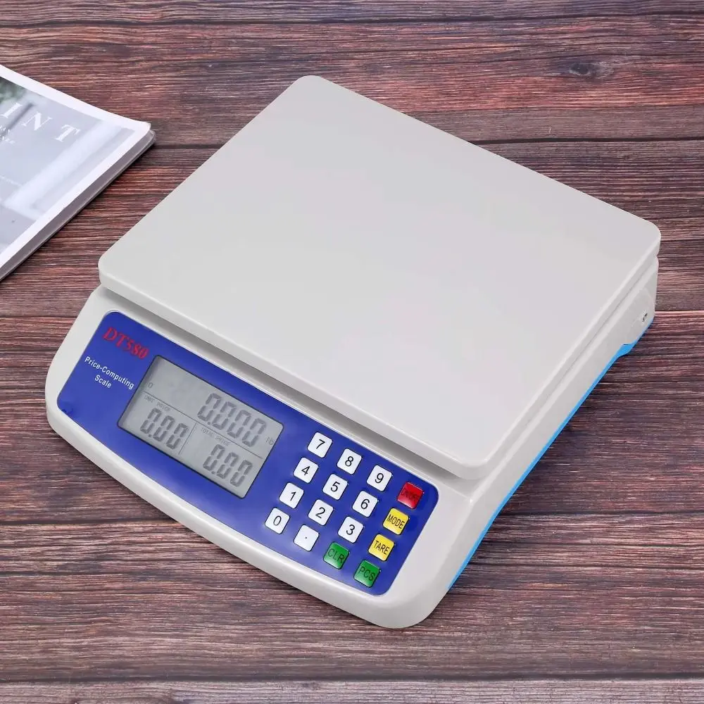 High Precision Kitchen Digital Scale LCD Display Tare Function Commercial Food Scale Backlight Battery-powered