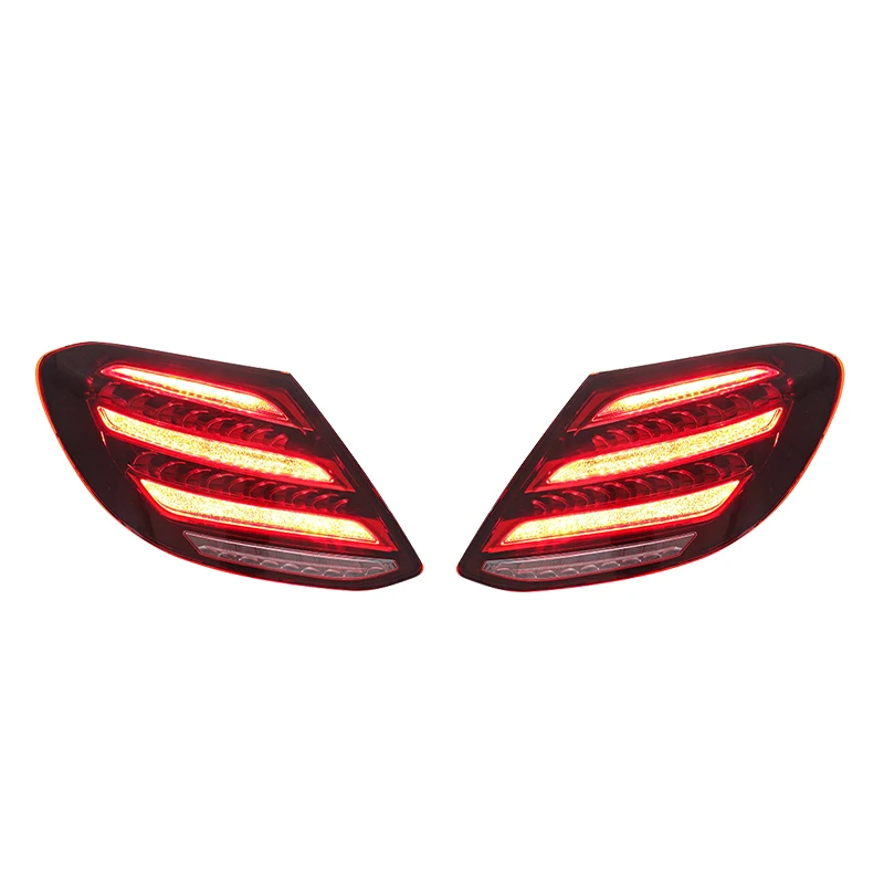 

ROLFES 2x For Mercedes-Benz W213 E Class E-Class E200 E260 E300 Upgrade S-Class Taillight LED Dynamic Turn Signal Light Assembly