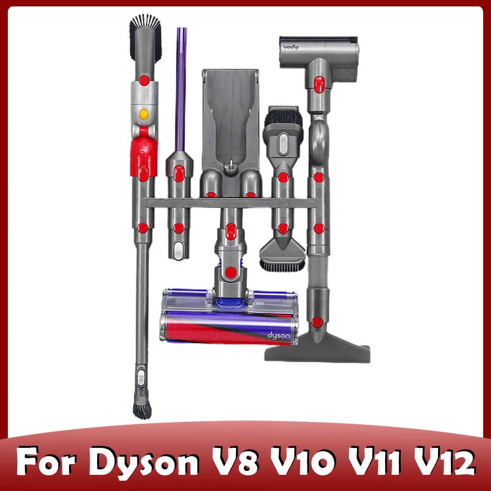 Vacuum Cleaner Brush Base Station Suction Brushes Nozzle Storage Stand Holder For Dyson V8 V10 V11 V12