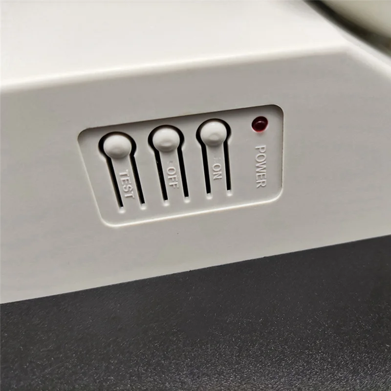 ABJY-ضوء الطوارئ التجاري، تركيبات إضاءة الطوارئ البيضاء مع رأسين مربعين LED وإضاءة خروج قابلة للتعديل #5