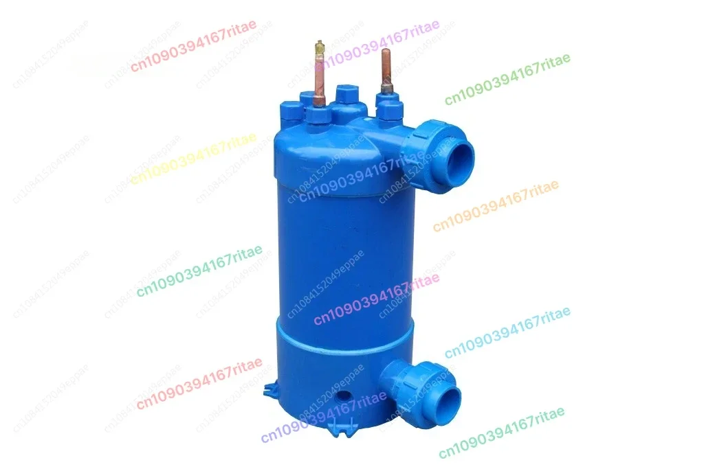 حمام سباحة مضخة الحرارة أنبوب التيتانيوم مبادل حراري 3P 5P 10P العاكس نظام التدفئة الفعال لحمامات السباحة سبا