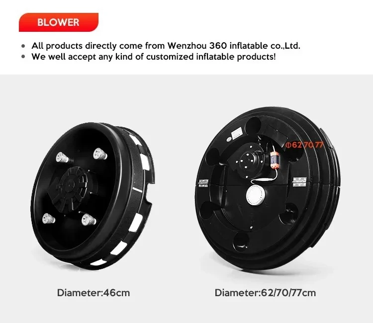 مصباح تزيين قابل للنفخ للإعلان الشهير، مخروط آيس كريم قابل للنفخ مع LED