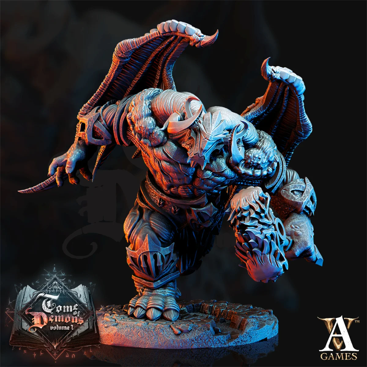 Dnd Miniatures Figures Demon Snake Banshee Centaur Fantastic Demon Pioneer DND Villain 3d Printing