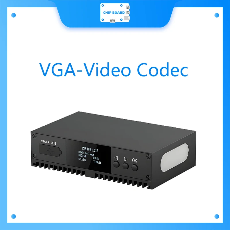 LinkPi VGA1 1-канальный декодер захвата VGA HD-кодер H265 Многоплатформенный живой ящик Артефакт NDI SRT RTMP WIFI 6 Поддерживает 1080p60