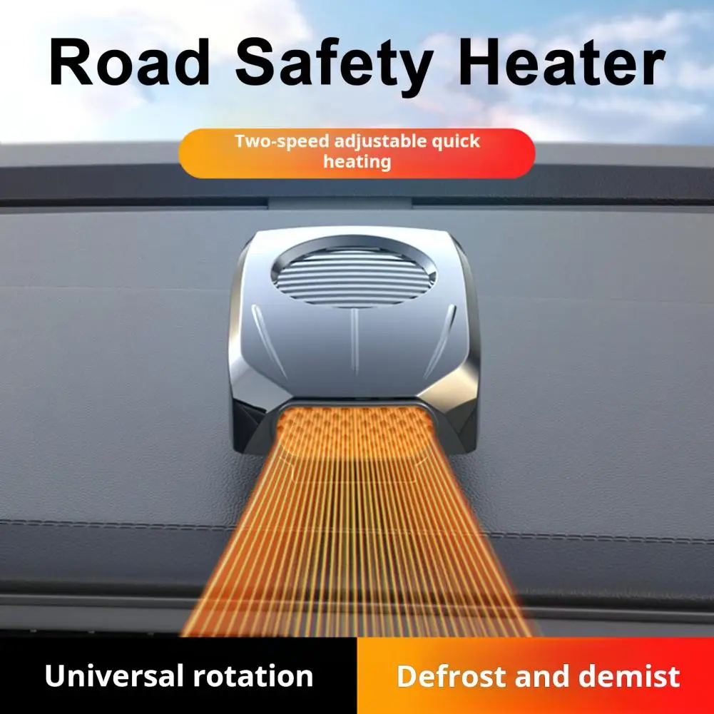 Car Defroster Quick Defrost Car Heater Compact Portable Car Heater with Rotatable Design for Fast Heating Easy for Cars