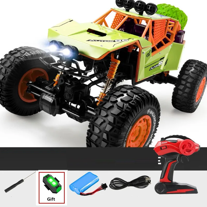 New Rc Cars Large RC Off-Road Control Trucks 47cm Alloy Climbing Car  Remote Control Model Car Toys For Boys