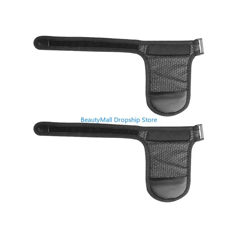 40JD Seniors Dining Assistance Hand Strap With Soft Polyester &Secure Fastening Assistance Handicap For Independent Meals