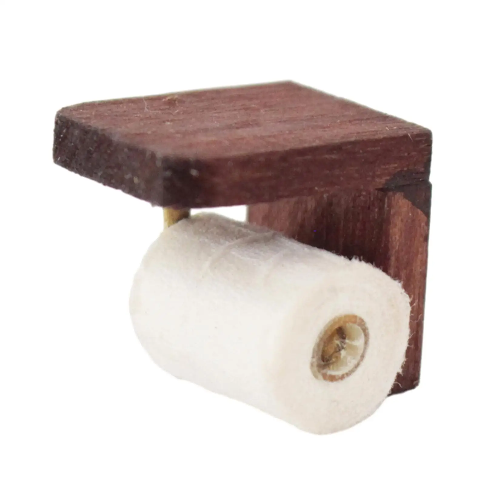 1:12 poppenhuis toiletpapier standaard miniatuur ambacht voor scène decor