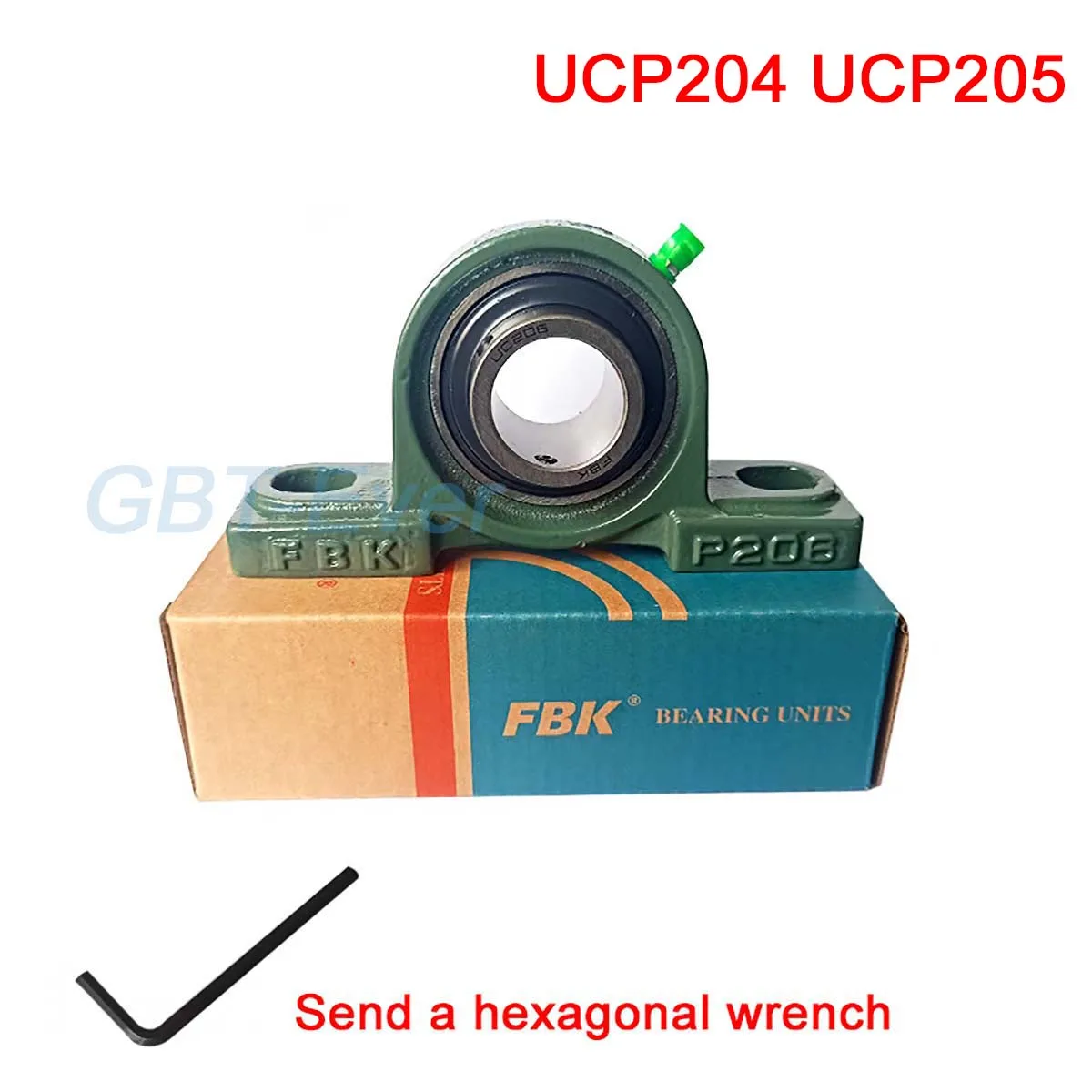 

1Pcs Outer Spherical Belt Vertical Seat Bearing UCP204 UCP205 Inner Diameter 20mm 25mm for Karting Quad Bike Rear Axle Parts