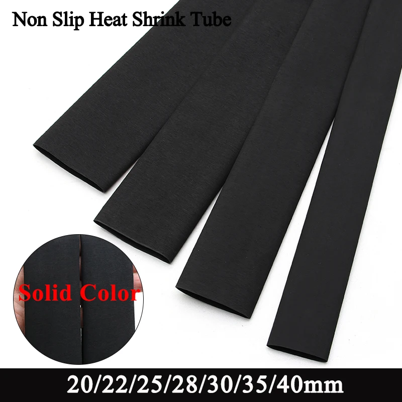 

1.6m/Piece Non Slip Heat Shrink Solid Color Tube 20/22/25/28/30/35/40mm Anti-slip Insulation Sleeve Waterproof Fishing Rod Wrap