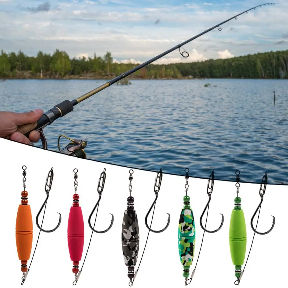 

Catfish Rig with Swivel Premium Catfish Float Rig Kit Sharp Hook Crane Swivel Coated Line Ideal for Sea River Lake Fishing