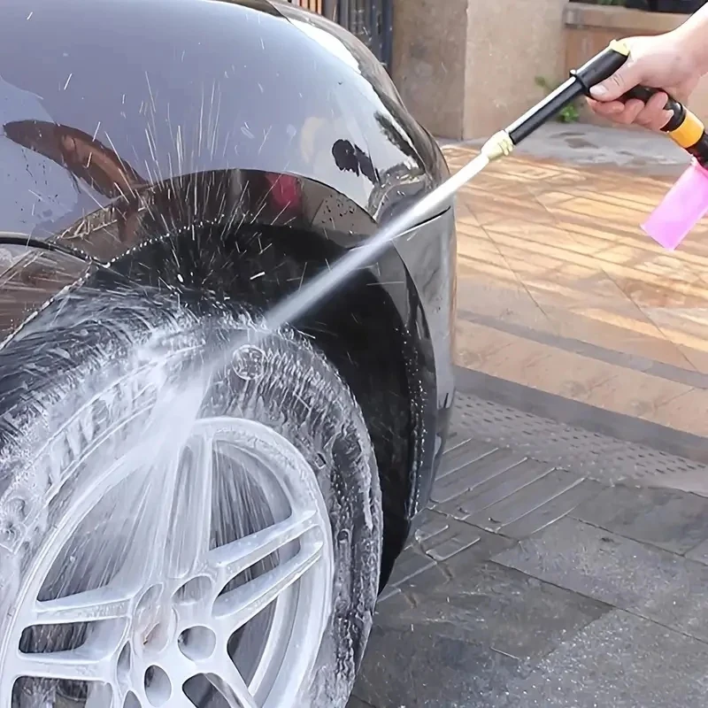 ABS Aluminum Alloy High Pressure Water Gun, Adjustable Nozzle for Car Washing & Garden Cleaning,Car Washing & Pet Cleaning Tools