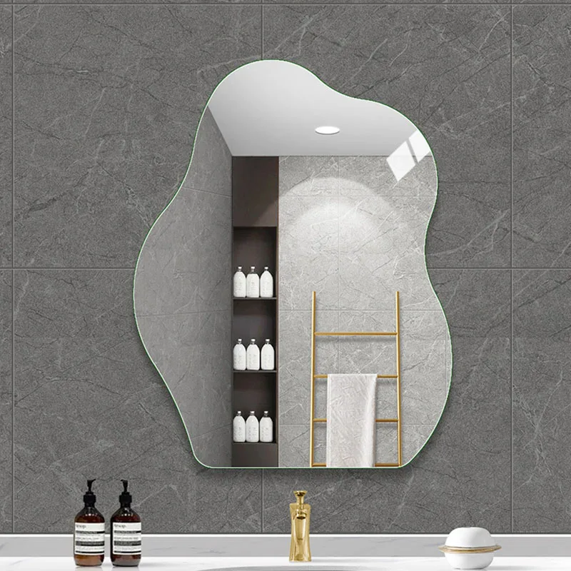 Jumpsuit Quality Mirror Bathroom Irregular Shape Hotel Decorative Wall Full Mirror Dress Women Full Body Espelho Wall Decor