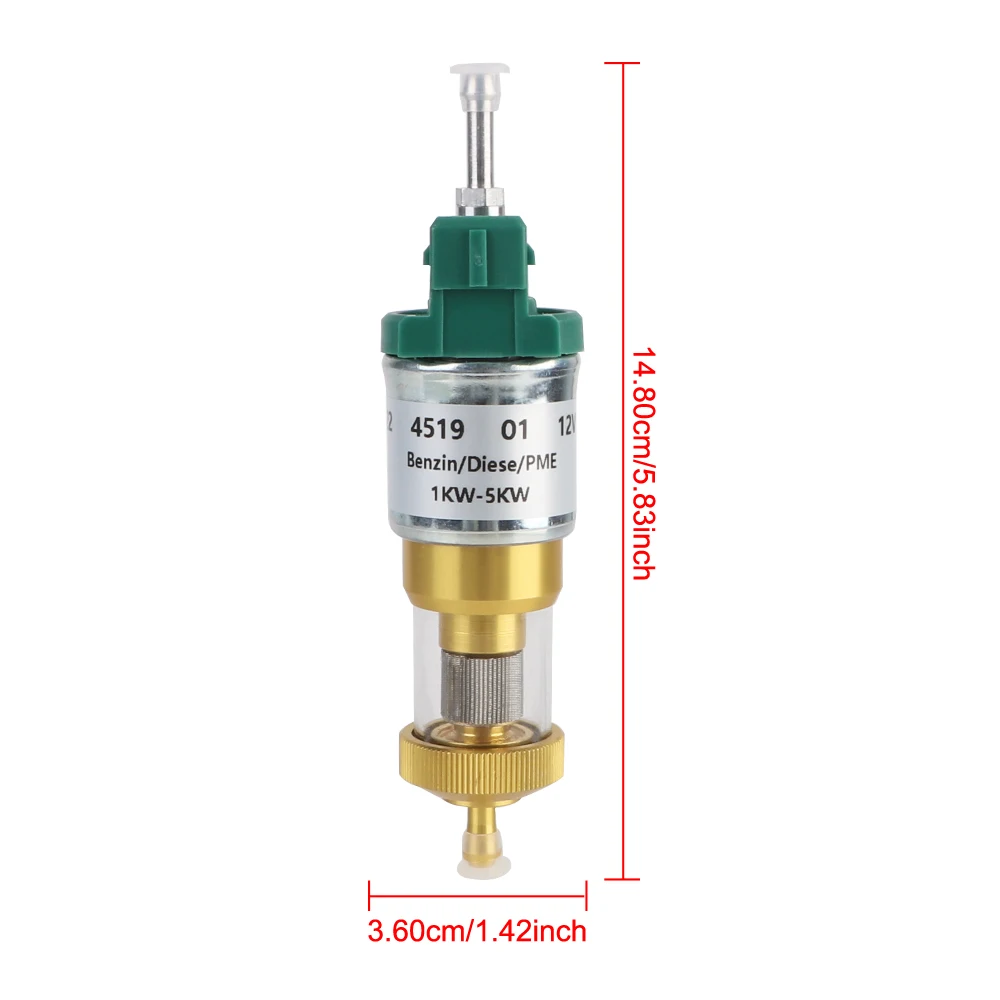 Accessories Heater Fuel Air Car Pump Ultra Quiet Universal 1KW-5KW Fuel metering pump 12V 22ML Silent Fuel Pump
