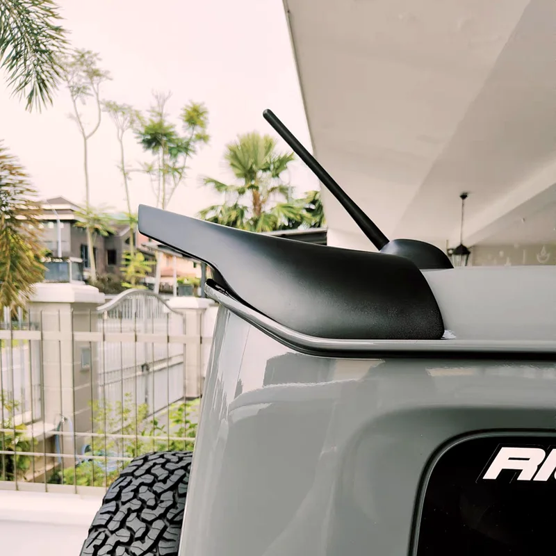Per il nuovo Suzuki Jimny 2018 a 2024 5 porte 3 porte JB64 JB74 nero lucido Spoiler posteriore Spoiler tronco coda Spoiler
