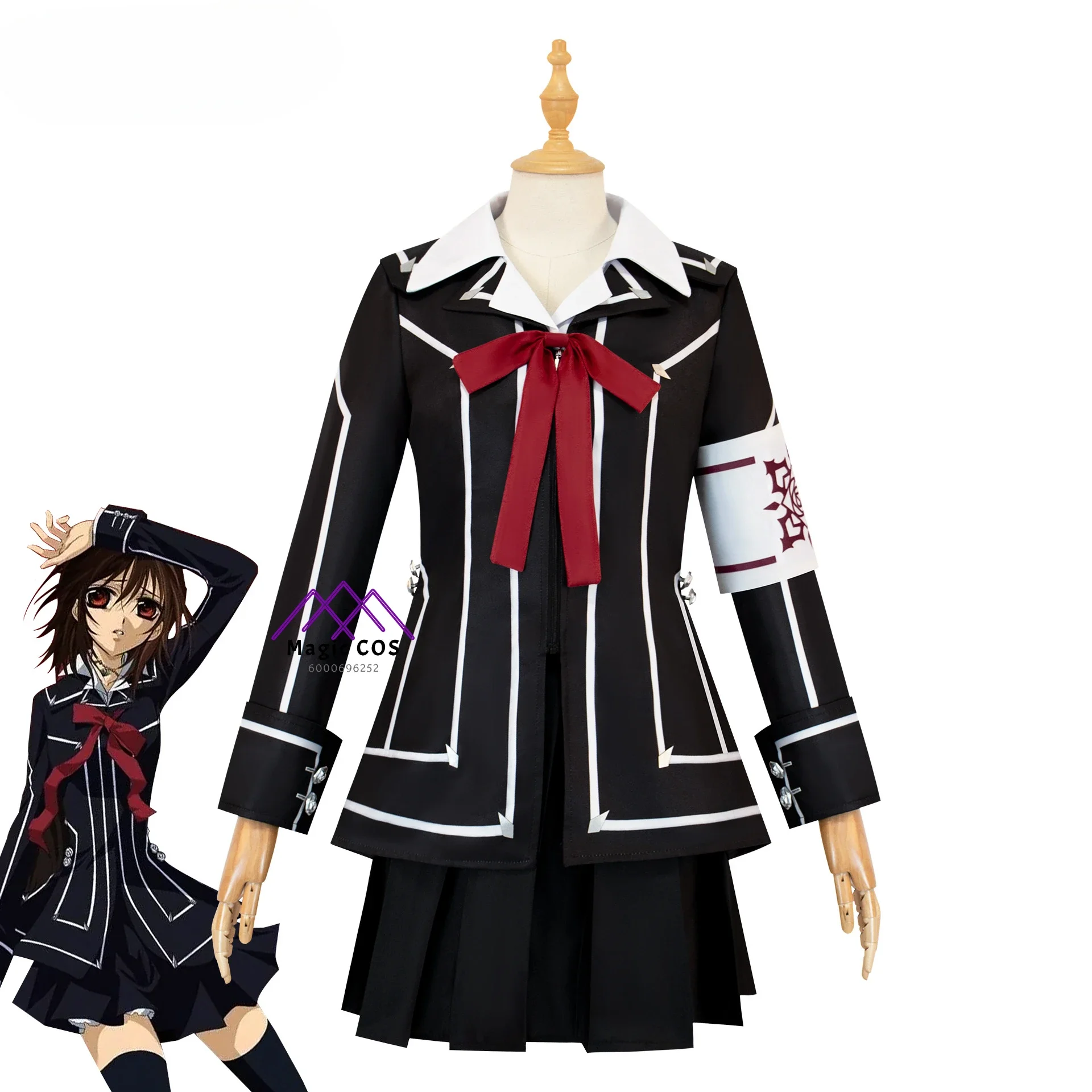 New Arrival Vampire Knight Photo-Ready Cos Cone Born Zero Jiulanshu Black Master Youji Hot Sale Cosplay Anime Exclusive Design