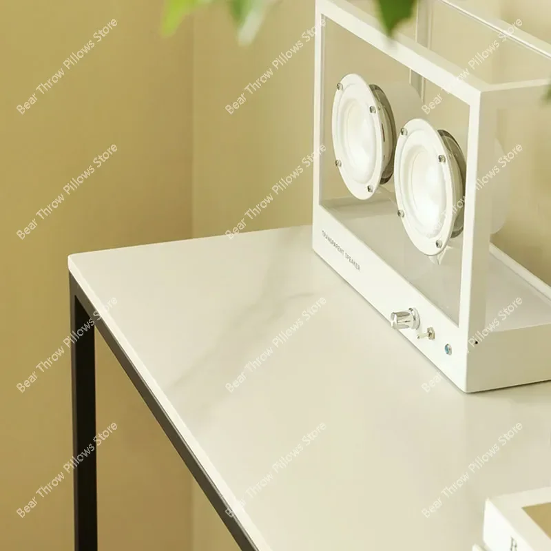 Nordic Design Side Table Metal Aesthetic Minimalist Black Coffee Tables Simple Premium Mesa Auxiliar Living Room Furniture