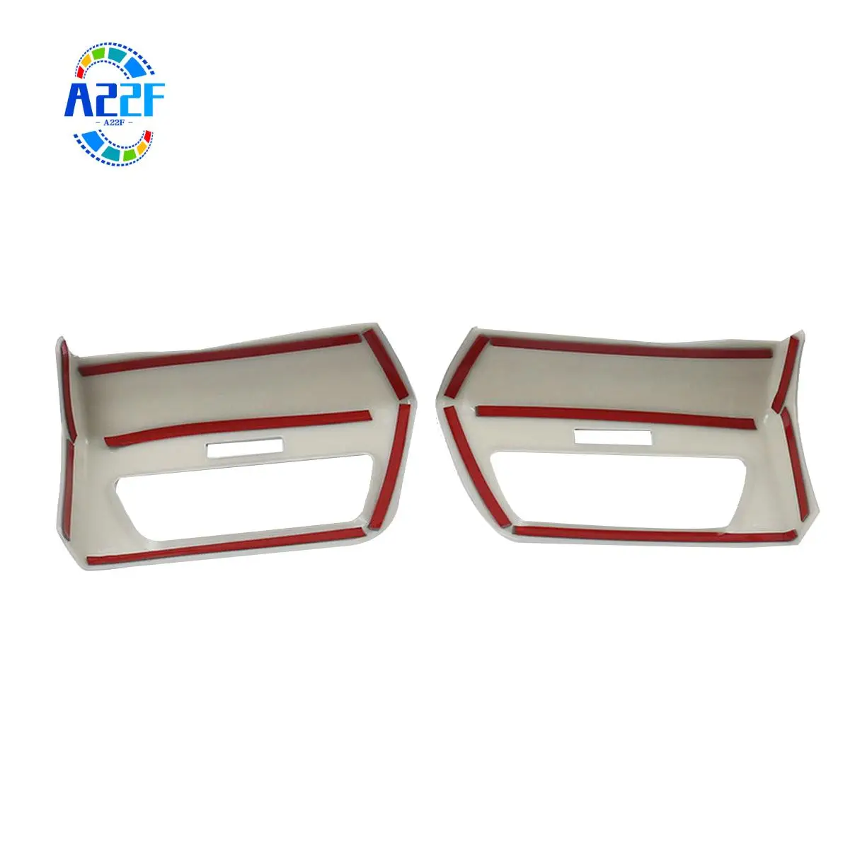 

A22F-4Pcs ABS Chrome Автомобильный передний воздуховыпускной отверстие для кондиционера, накладка на панель для Honda CRV/CR-V 2012-2016