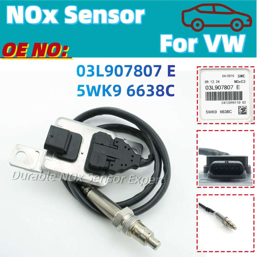 

03L907807E Hight Quaility Nitrogen Oxide NOx Sensor For Volkswagen Passat B7 Audi S5 Q5 2.0TDI 5WK96638C