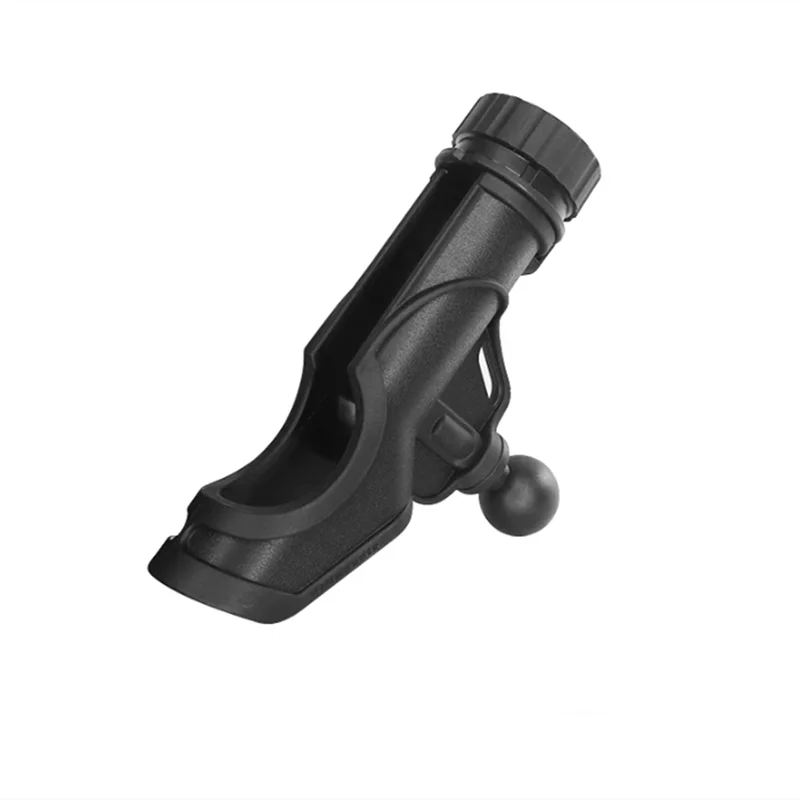 1.5 inch Ball head Fishing Rod Holder for Kayak Marine Boat PVC Inflatable Boat Hand Rail Dinghy Raft Boat Fishing Rod Holder